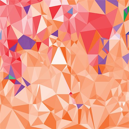 simsearch:400-07627757,k - colorful illustration  with abstract crystal red  background Stock Photo - Budget Royalty-Free & Subscription, Code: 400-08037869