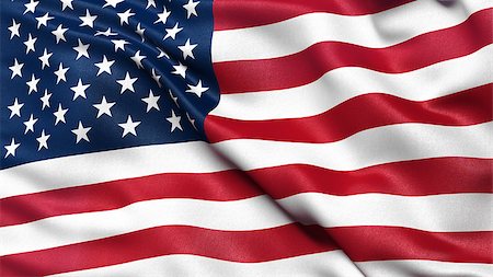 Flag of the United States of America Stockbilder - Microstock & Abonnement, Bildnummer: 400-08038902