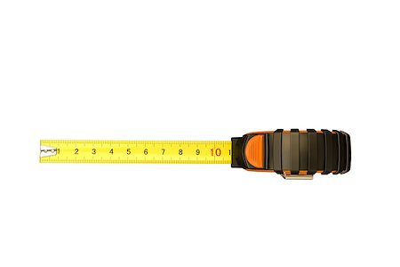 simsearch:400-06472161,k - measuring tape isolated on white background Stock Photo - Budget Royalty-Free & Subscription, Code: 400-08039269