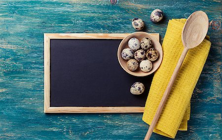 Cooking food -  ingredients and black chalk board  for recipes or food menu Stock Photo - Budget Royalty-Free & Subscription, Code: 400-08039688