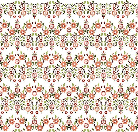 simsearch:400-07630654,k - seamless background pattern designed by the Ottoman Empire Photographie de stock - Aubaine LD & Abonnement, Code: 400-08032259