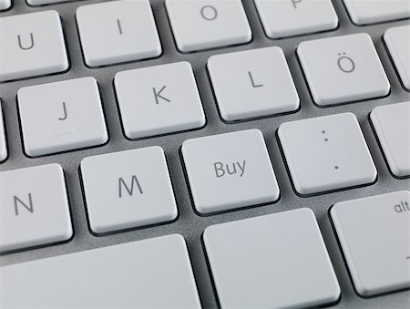 simsearch:400-04763487,k - Buy key close up on a computer keyboard Stockbilder - Microstock & Abonnement, Bildnummer: 400-08032870