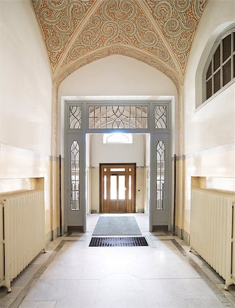 Lucury entrance in an old building Stock Photo - Budget Royalty-Free & Subscription, Code: 400-08032881