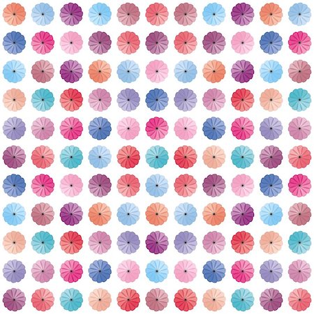 simsearch:400-04857757,k - Seamless vector pattern with little colorful flowers Foto de stock - Super Valor sin royalties y Suscripción, Código: 400-08044419