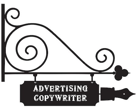 embossed seal - Street signs for the firm Advertising Copywriter. Vector illustration. Stock Photo - Budget Royalty-Free & Subscription, Code: 400-08044901
