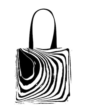 simsearch:400-04802911,k - Shopping bag with zebra print for your design Stockbilder - Microstock & Abonnement, Bildnummer: 400-08046678