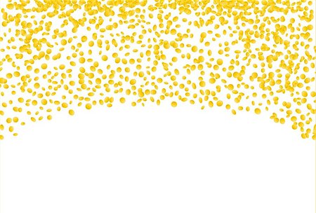 falling christmas confetti - falling oval confetti with gold color Stock Photo - Budget Royalty-Free & Subscription, Code: 400-08046897