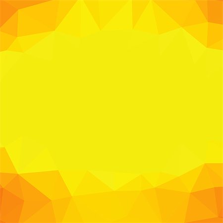 simsearch:400-07627757,k - Abstract Polygonal Background Consists of Yellow, Orange Triangles. Stock Photo - Budget Royalty-Free & Subscription, Code: 400-08049237