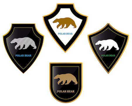 bears and billboards with the text on a white background Photographie de stock - Aubaine LD & Abonnement, Code: 400-08049457