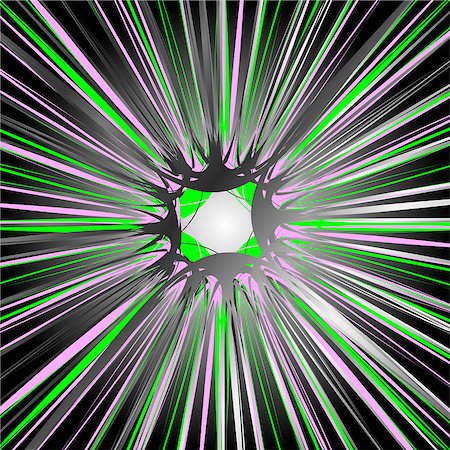 Central explosion of dynamic lines of light Foto de stock - Super Valor sin royalties y Suscripción, Código: 400-08049576