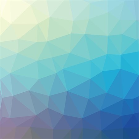 diamond background - Illustration  with abstract polygonal  background. Graphic Design Useful For Your Design. Blue background texture design on border. Water  background. Stock Photo - Budget Royalty-Free & Subscription, Code: 400-08040020