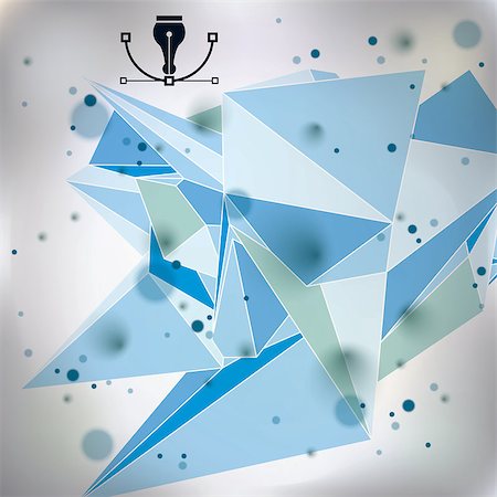 engineers vectors 3d - Graphic web background with spot elements, colorful transparent vector abstract complicated cover created from geometric figures, eps10 tech illustration. Stock Photo - Budget Royalty-Free & Subscription, Code: 400-08040162