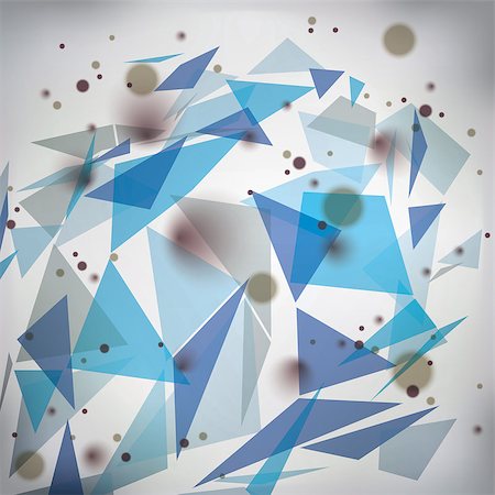 simsearch:400-08041909,k - Geometric vector abstract 3D complicated op art backdrop, eps10 conceptual tech illustration, best for web and graphic design. Transparent covering with overlay geometric shaped figures, in motion effect. Photographie de stock - Aubaine LD & Abonnement, Code: 400-08040163