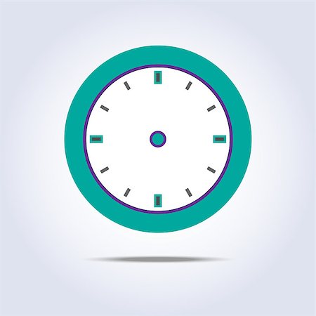 simsearch:400-08648450,k - Abstract chronometer icon green color. Vector illustration Foto de stock - Super Valor sin royalties y Suscripción, Código: 400-08040228