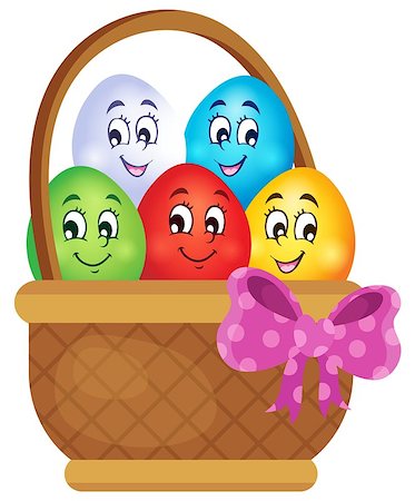 simsearch:400-07306161,k - Easter eggs thematic image 5 - eps10 vector illustration. Foto de stock - Super Valor sin royalties y Suscripción, Código: 400-08041105
