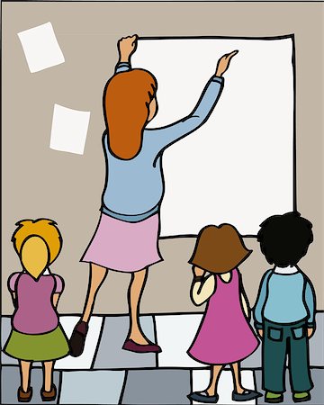 school black board clip art - It is an illustration in EPS file Stock Photo - Budget Royalty-Free & Subscription, Code: 400-08041619