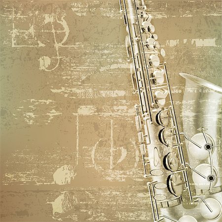simsearch:400-08507108,k - abstract red sound grunge background with saxophone Photographie de stock - Aubaine LD & Abonnement, Code: 400-08041645