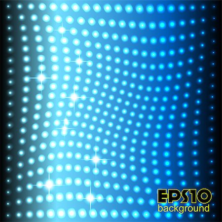 Abstract background made of shiny circles on the blue gradient. Stock Photo - Budget Royalty-Free & Subscription, Code: 400-08042096