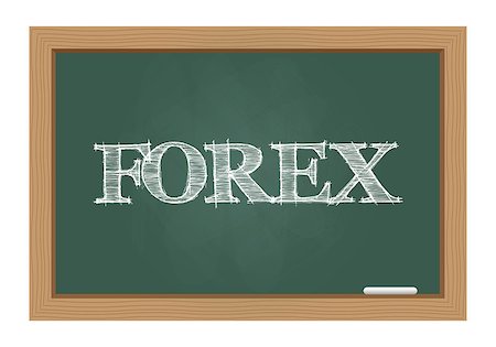 Forex text drawn on chalkboard Stock Photo - Budget Royalty-Free & Subscription, Code: 400-08042363
