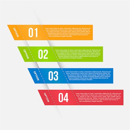 simsearch:400-06912217,k - Infographics template with banners Stock Photo - Budget Royalty-Free & Subscription, Code: 400-08042399