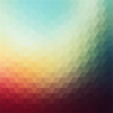 simsearch:400-07266630,k - Colorful geometric background with triangles. Blurred mosaic pattern Foto de stock - Super Valor sin royalties y Suscripción, Código: 400-08042741