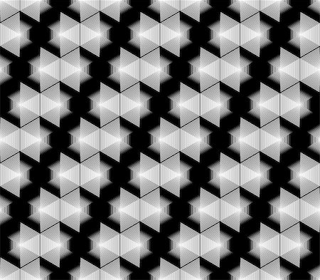 simsearch:400-08050029,k - Design seamless monochrome geometric pattern. Abstract grid textured background. Vector art. No gradient Fotografie stock - Microstock e Abbonamento, Codice: 400-08051041