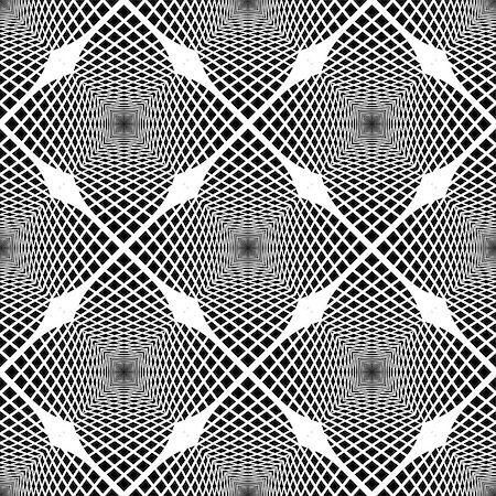 simsearch:400-08050029,k - Design seamless monochrome geometric pattern. Abstract textured background. Vector art. No gradient Fotografie stock - Microstock e Abbonamento, Codice: 400-08051042