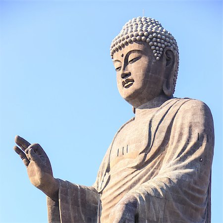 daibutsu - Ushiku Daibutsu, Standing buddha tallest in the world in Japan Foto de stock - Super Valor sin royalties y Suscripción, Código: 400-08051260