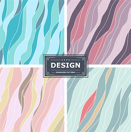 simsearch:400-08054244,k - Texture of pastel wavy diagonal stripes. Nice abstract background. Create your own design Foto de stock - Super Valor sin royalties y Suscripción, Código: 400-08053536