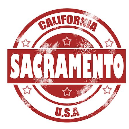 sacramento - Sacramento Stamp image with hi-res rendered artwork that could be used for any graphic design. Photographie de stock - Aubaine LD & Abonnement, Code: 400-08075146