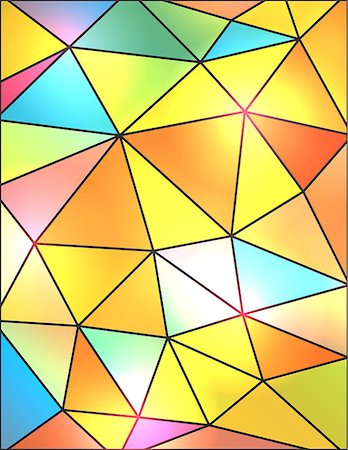 simsearch:400-05146960,k - A colorful background illustration of abstract triangles in blue, pink, orange, yellow, turquoise, purple, green and red. Vector EPS 10 available. EPS file contains transparencies. Foto de stock - Super Valor sin royalties y Suscripción, Código: 400-08075152