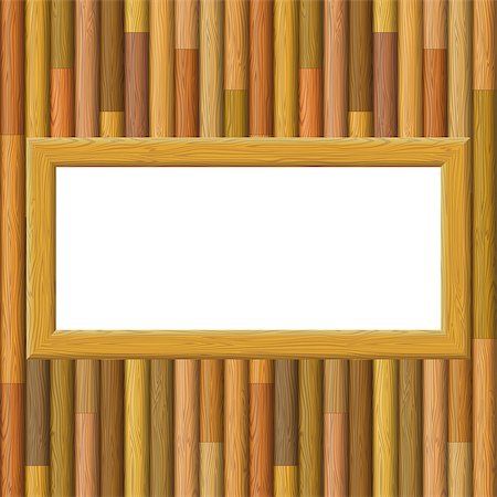 simsearch:400-05287751,k - Wooden Frame on a Wall with Empty White Space, Background for Your Image or Text. Foto de stock - Super Valor sin royalties y Suscripción, Código: 400-08077795
