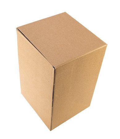 simsearch:400-09225864,k - brown boxes recycle isolated on white. Stock Photo - Budget Royalty-Free & Subscription, Code: 400-08070340
