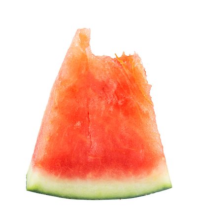 simsearch:400-05717203,k - Slices of watermelon on white background Stock Photo - Budget Royalty-Free & Subscription, Code: 400-08070380