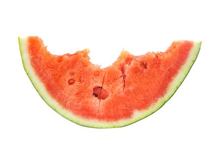 simsearch:400-05886533,k - Slices of watermelon on white background Photographie de stock - Aubaine LD & Abonnement, Code: 400-08070382