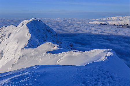 simsearch:400-07298343,k - winter landscape in Piatra Craiului Mountains, Romania Fotografie stock - Microstock e Abbonamento, Codice: 400-08071039