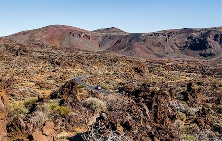 simsearch:400-08034641,k - Lunar landscape of Teide National Park. Tenerife. Canary Islands, Spain Foto de stock - Royalty-Free Super Valor e Assinatura, Número: 400-08072323