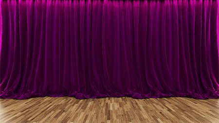 3d rendering purple theater and cinema curtain with parquet floor by Sedat SEVEN Photographie de stock - Aubaine LD & Abonnement, Code: 400-08072861