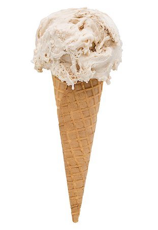 simsearch:400-04279963,k - hazelnut ice cream isolated on white background, selective path included in the file. Foto de stock - Super Valor sin royalties y Suscripción, Código: 400-08094055