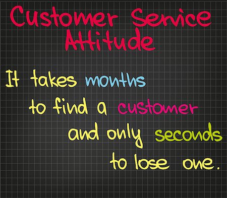 Customer Serivce attitude written in sketch words Stock Photo - Budget Royalty-Free & Subscription, Code: 400-08095245