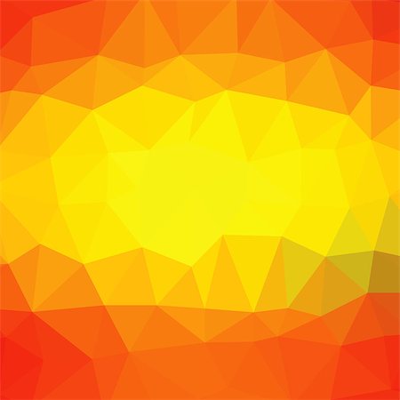 simsearch:400-08094145,k - Abstract Polygonal Background Consists of Red, Yellow, Orange Triangles. Photographie de stock - Aubaine LD & Abonnement, Code: 400-08095252