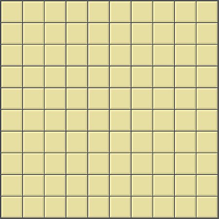 wall with ivory yellow tiles pattern Stockbilder - Microstock & Abonnement, Bildnummer: 400-08096180