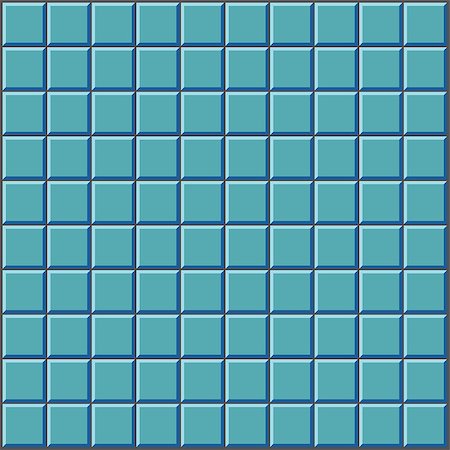 simsearch:400-04846399,k - stylized wall with blue tiles pattern Stock Photo - Budget Royalty-Free & Subscription, Code: 400-08096384