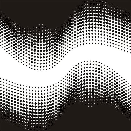 simsearch:400-08672921,k - Black and white abstract background with halftone effect Stock Photo - Budget Royalty-Free & Subscription, Code: 400-08096511