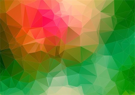 simsearch:400-08345289,k - Triangle 2D geometric colorful background for web Stock Photo - Budget Royalty-Free & Subscription, Code: 400-08097335