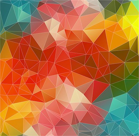 shmel (artist) - Abstract 2D mosaic triangle background for web design Stock Photo - Budget Royalty-Free & Subscription, Code: 400-08098345