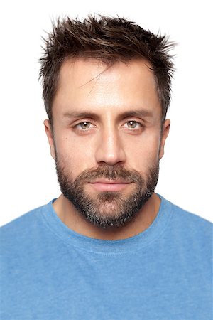 smart models male - An image of a handsome man with a beard Stock Photo - Budget Royalty-Free & Subscription, Code: 400-08098517