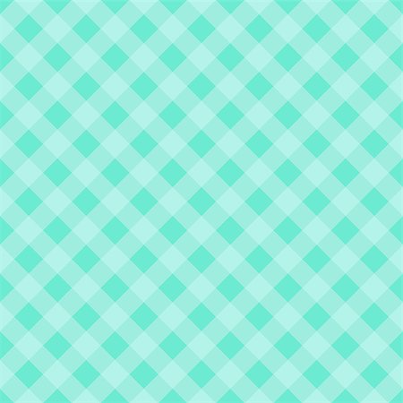 Mint vector table cloth seamless background with squares Stock Photo - Budget Royalty-Free & Subscription, Code: 400-08098510