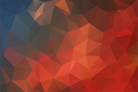 simsearch:400-07627757,k - Red Abstract polygonal background for your design Stock Photo - Budget Royalty-Free & Subscription, Code: 400-08098663