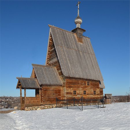 simsearch:400-07249405,k - cerkov voskreseniya  Russia christian Church old in ples town Stockbilder - Microstock & Abonnement, Bildnummer: 400-08109913